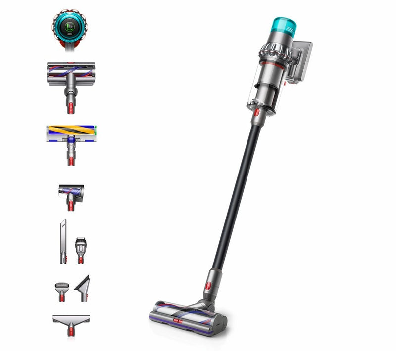 Dyson V15 Detect Total Clean Cordless Vacuum Cleaner Up To 60 Minutes Run Time Black V15TOTALCLEAN23 - CLEARANCE