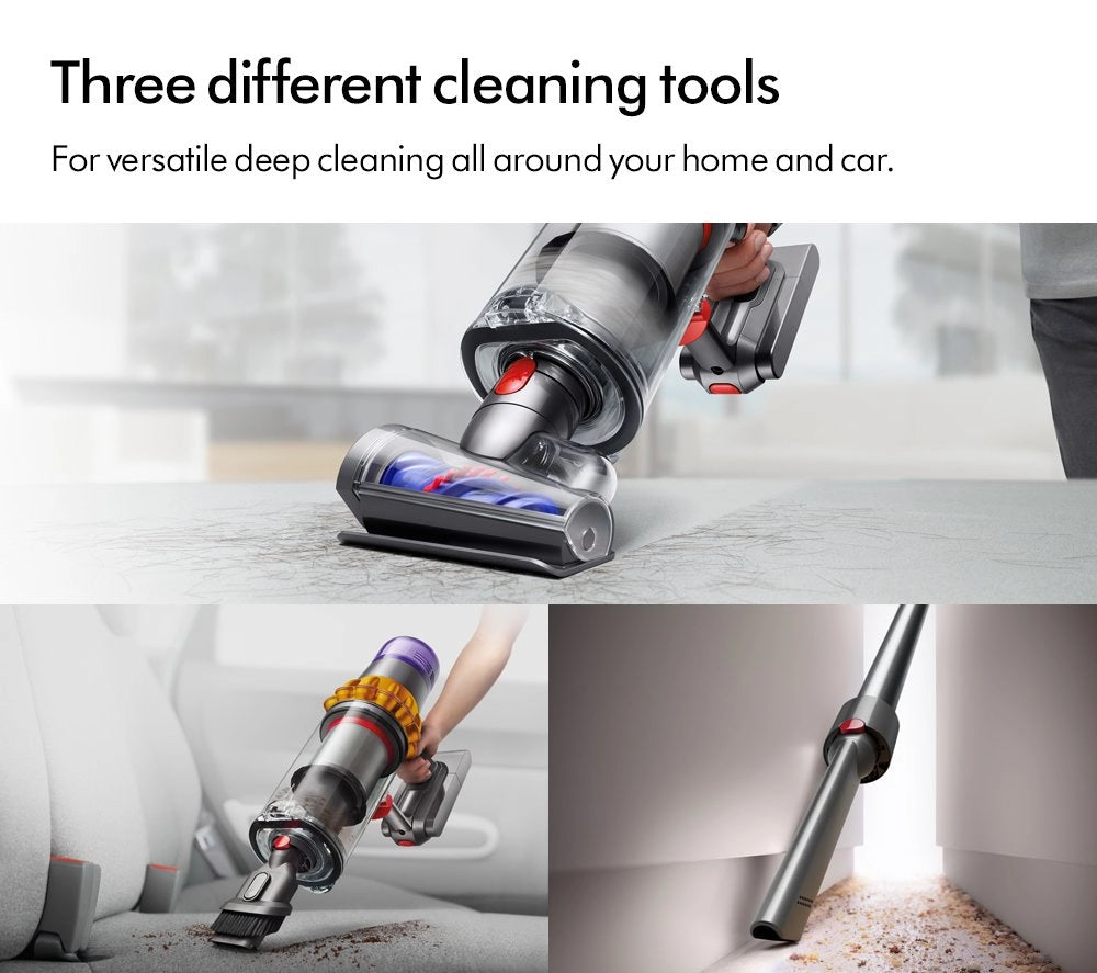Dyson V15 Detect Total Clean Cordless Vacuum Cleaner Up To 60 Minutes Run Time Black V15TOTALCLEAN23 - CLEARANCE