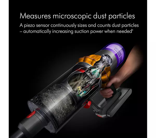 Dyson V15s Detect Submarine Wet and Dry Vacuum Cleaner Yellow and Nickel Clearance