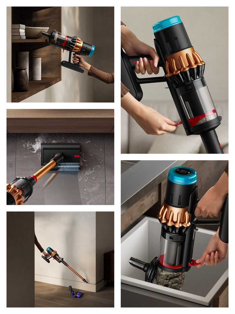 Dyson V16 Piston Animal Submarine DS60 Wet and Dry Vacuum Cleaner - Black Copper V16PISTANMLSUB