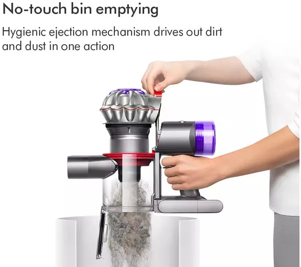 Dyson V8 Absolute Cordless Vacuum Cleaner upto 40 Minutes Run Time Silver Yellow V8ABS-2023