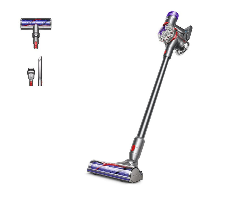 Dyson V8 Advanced Cordless Stick Vacuum Cleaner Up To 40 Minutes Run Time Silver - Clearance