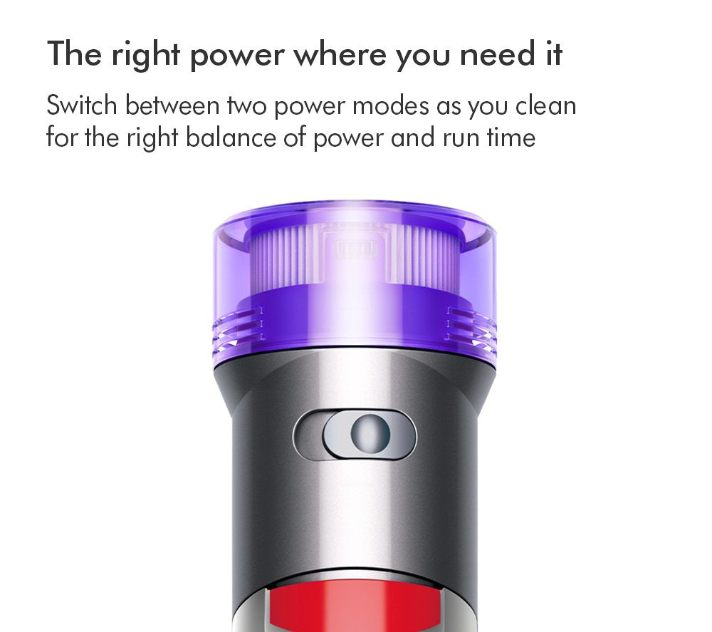 Dyson V8 Advanced Cordless Stick Vacuum Cleaner Up To 40 Minutes Run Time Silver - Clearance