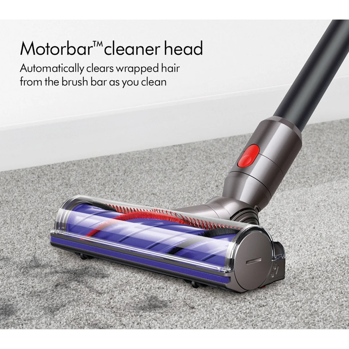 Dyson V8 Total Clean Cordless Stick Vacuum Cleaner up to 40 Minutes Run Time - Nickel & Black