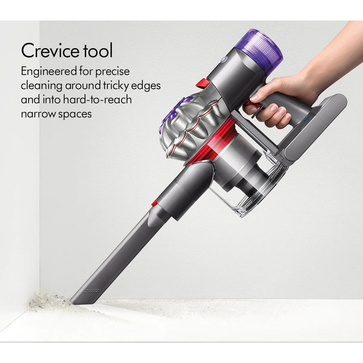 Dyson V8 Total Clean Cordless Stick Vacuum Cleaner up to 40 Minutes Run Time - Nickel & Black