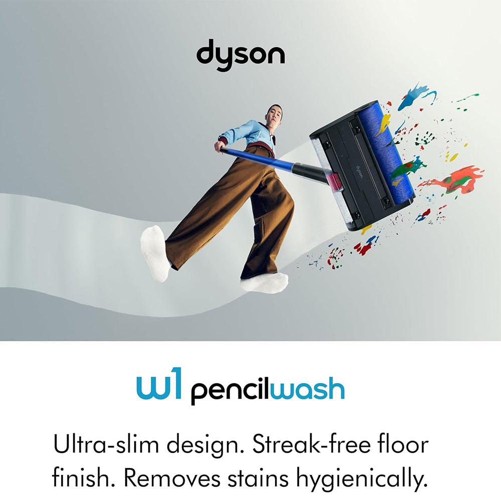 Dyson W1 PencilWash Wet and Dry Cordless Floor Cleaner with up to 45 Minutes Run Time - Ultra Blue