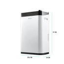 EcoAir DC26 Compressor Dehumidifier with Carbon Filter White