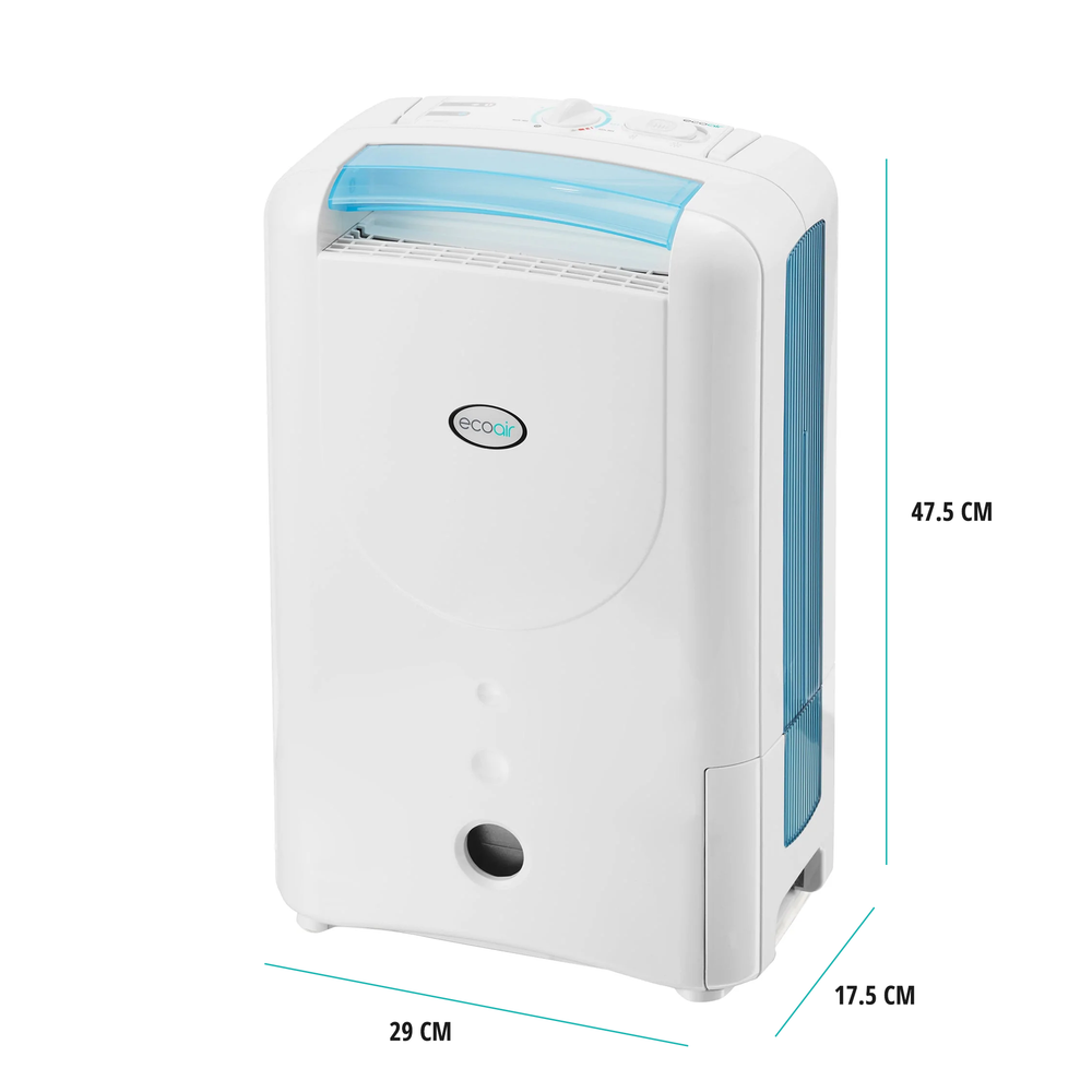 EcoAir DD1 Simple MK3 Desiccant Dehumidifier White