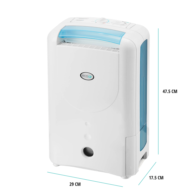 EcoAir DD1 Simple MK3 Desiccant Dehumidifier White