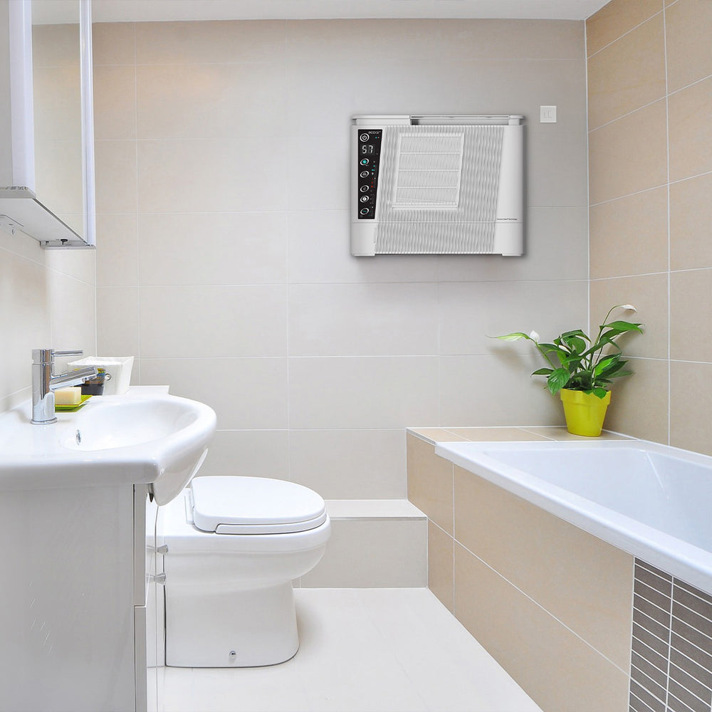 EcoAir DDWH10 Desiccant Dehumidifier and Heater White