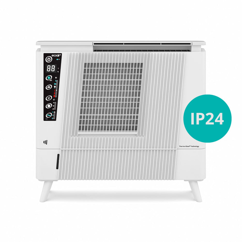 EcoAir DDWH10 Desiccant Dehumidifier and Heater White