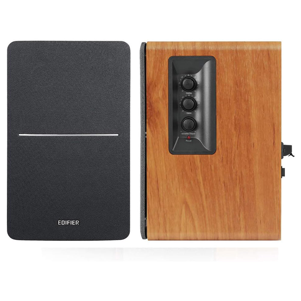 Edifier R1280DBS Active 2.0 BT Bookshelf Speakers Pair with Sub Out - Maple Maple