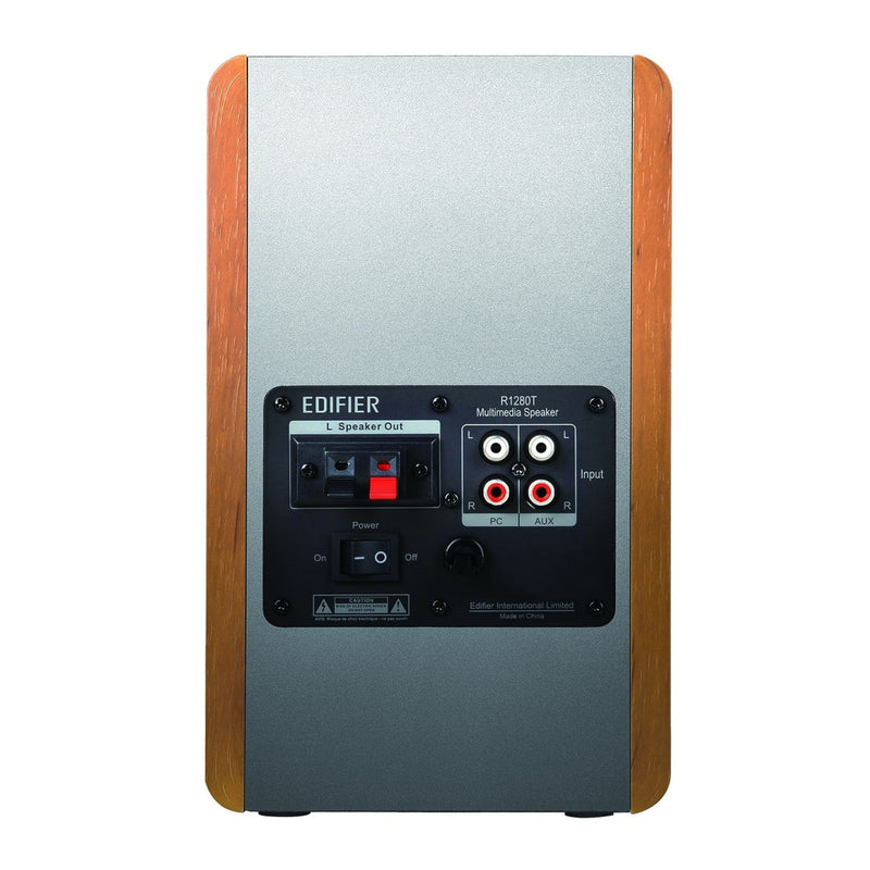 Edifier R1280t Tweeter Position Edifier R1280T Active Bookshelf Speakers Pair - Wood - Edifier R1280T-WD