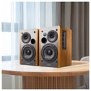Edifier R1280T Active Bookshelf Speakers Pair - Wood