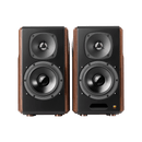 Edifier S2000MKIII Classic Hi-Res Bluetooth 5.0 Active Bookshelf Speakers Brown