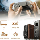 Edifier S2000MKIII Classic Hi-Res Bluetooth 5.0 Active Bookshelf Speakers Brown