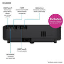 Epson EH-LS800B 4K PRO UHD Super Ultra Short Throw Laser Projector Black Black