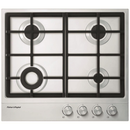Fisher and Paykel CG604DNGX1 Fisher & Paykel CG604DNGX1 4 Burner 60cm Gas Hob - Stainless Steel