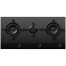 Fisher and Paykel CG903DLPGB4 Fisher & Paykel CG903DLPGB4 90cm 3 Burner Gas Hob - Black Glass