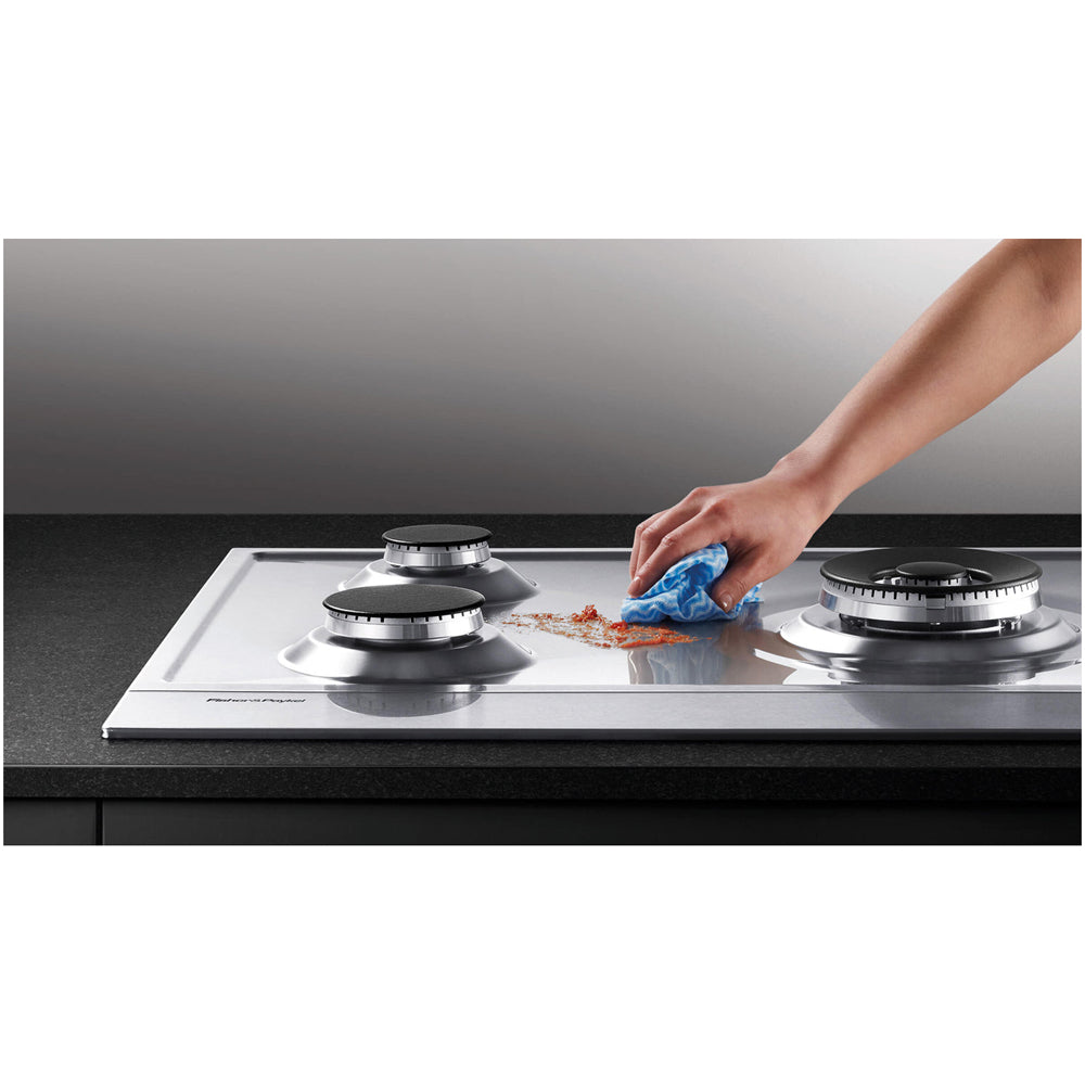 Fisher and Paykel CG905DLPX1 Series 7 90cm 5 Burner Gas Hob Stainless Steel