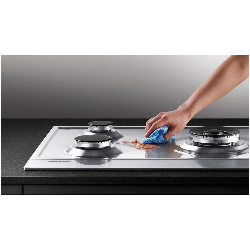 Fisher and Paykel CG905DLPX1 Series 7 90cm 5 Burner Gas Hob Stainless Steel