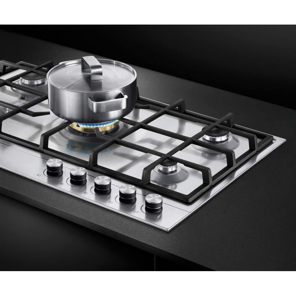 Fisher and Paykel CG905DNGX1 Fisher & Paykel CG905DNGX1 90cm Gas Hob - Stainless Steel