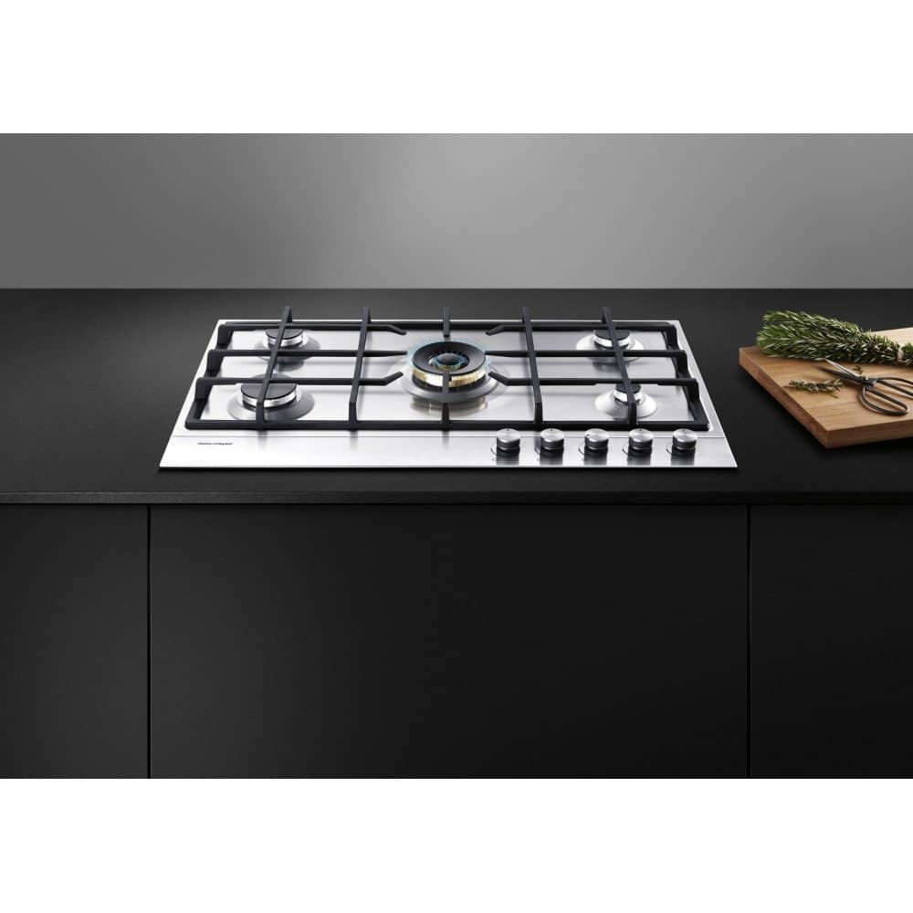 Fisher and Paykel CG905DNGX1 Fisher & Paykel CG905DNGX1 90cm Gas Hob - Stainless Steel