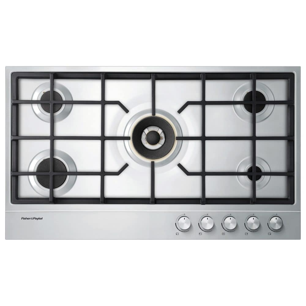 Fisher and Paykel CG905DNGX1 Fisher & Paykel CG905DNGX1 90cm Gas Hob - Stainless Steel
