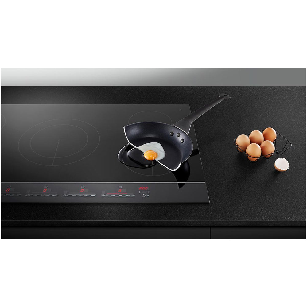 Fisher and Paykel CI764DTB4 Fisher & Paykel CI764DTB4 76cm Induction Hob - Black Glass