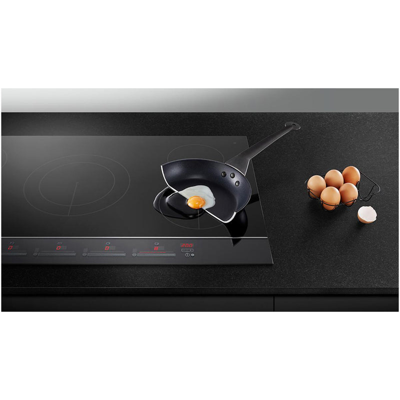 Fisher and Paykel CI764DTB4 Fisher & Paykel CI764DTB4 76cm Induction Hob - Black Glass