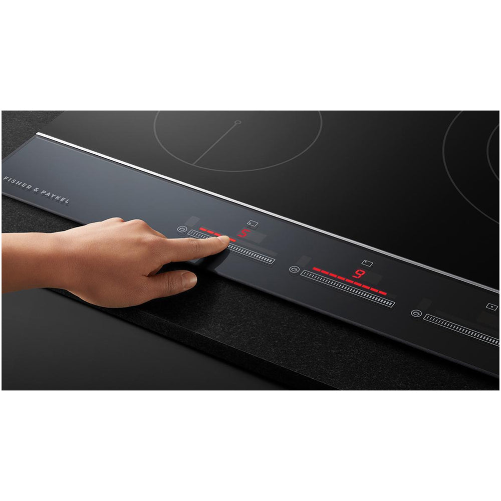 Fisher and Paykel CI764DTB4 Fisher & Paykel CI764DTB4 76cm Induction Hob - Black Glass