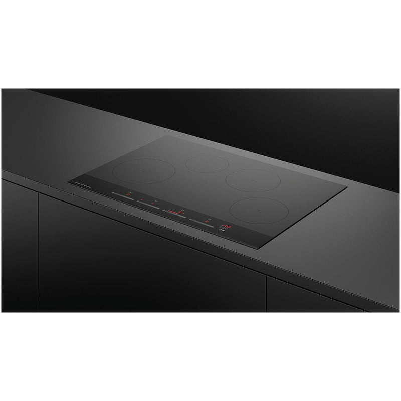 Fisher and Paykel CI764DTB4 Fisher & Paykel CI764DTB4 76cm Induction Hob - Black Glass