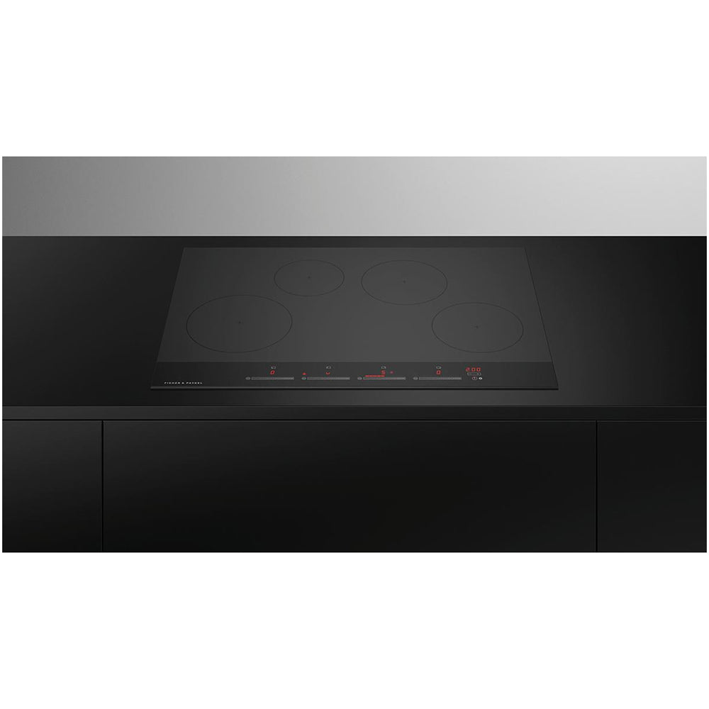 Fisher and Paykel CI764DTB4 Fisher & Paykel CI764DTB4 76cm Induction Hob - Black Glass