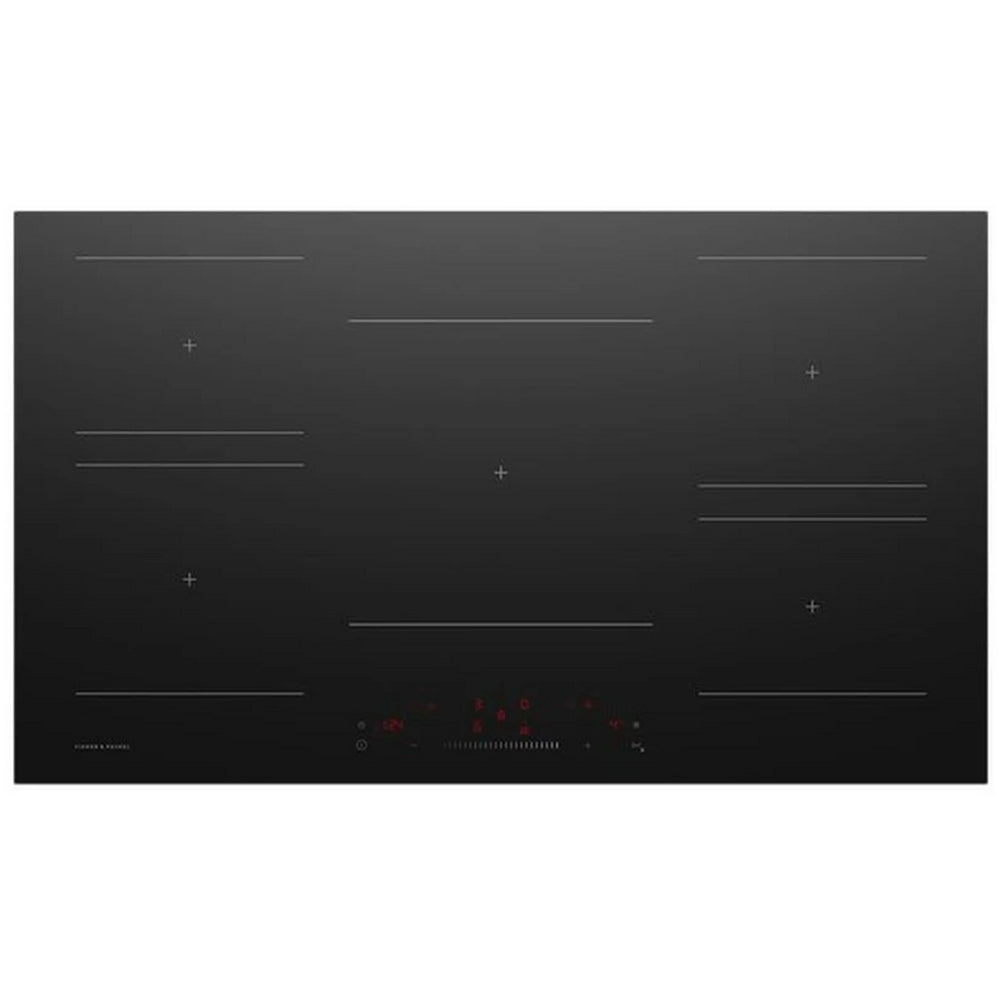 Fisher and Paykel CI905CTB2 Fisher & Paykel CI905CTB2 5 Zone 90cm Induction Hob - Black Glass