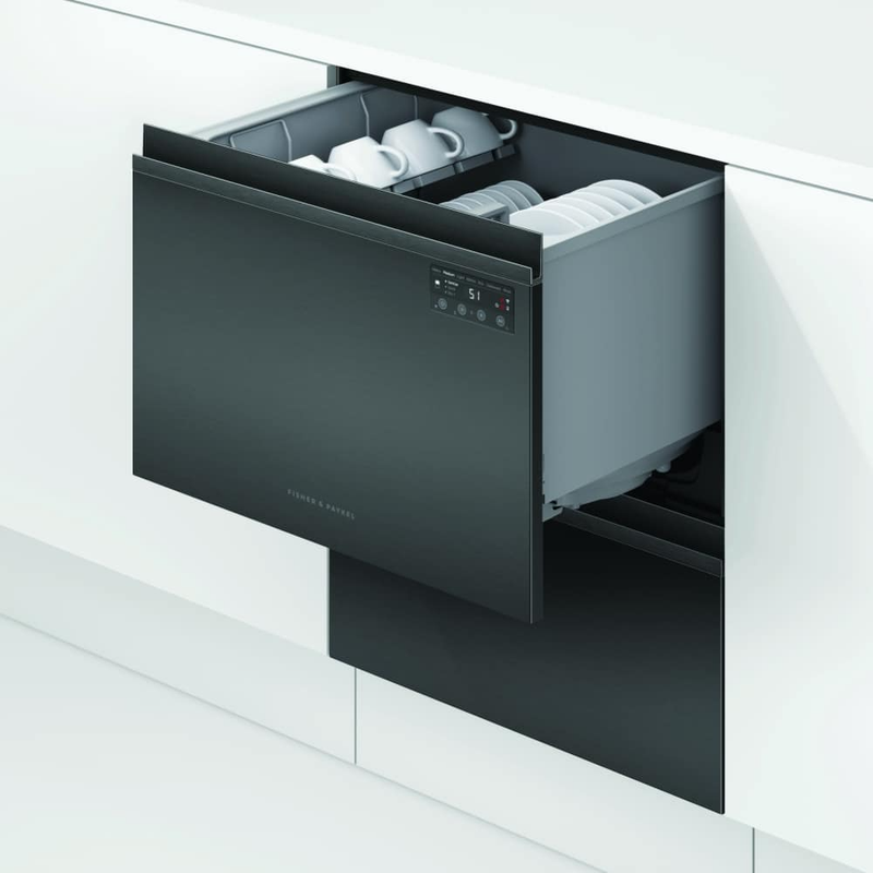 Fisher and Paykel DD60D2HNB9 Series 7 Integrated Double DishDrawer™ Dishwasher 12 Place Settings