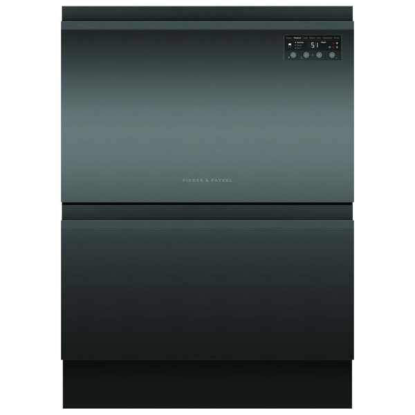 Fisher and Paykel DD60D2HNB9 Series 7 Integrated Double DishDrawer™ Dishwasher 12 Place Settings