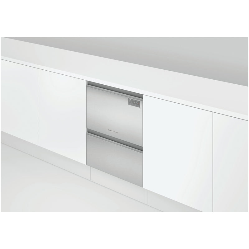Fisher and Paykel DD60D2HNX9 Series 7 Double DishDrawer™ Dishwasher 12 Place Settings