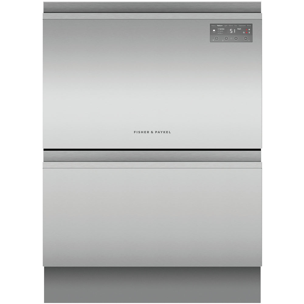 Fisher and Paykel DD60D2HNX9 Series 7 Double DishDrawer™ Dishwasher 12 Place Settings
