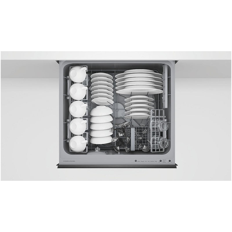 Fisher and Paykel DD60D4HNB9 Series 9 Integrated Double DishDrawer™ Dishwasher 12 Place Settings