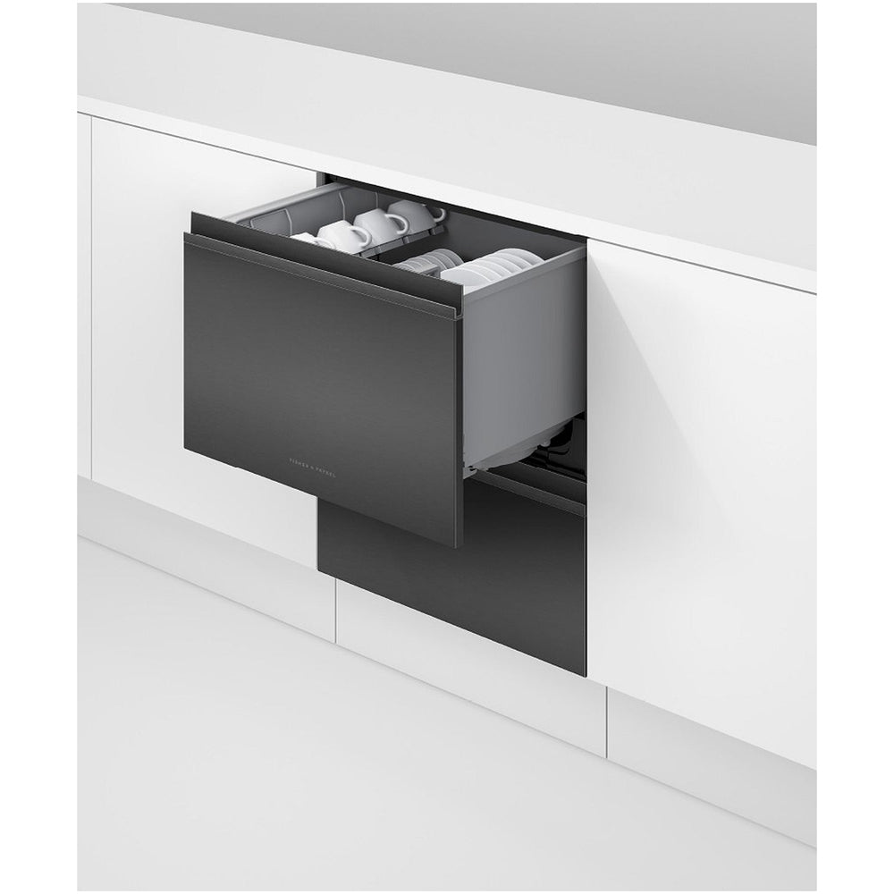 Fisher and Paykel DD60D4HNB9 Series 9 Integrated Double DishDrawer™ Dishwasher 12 Place Settings