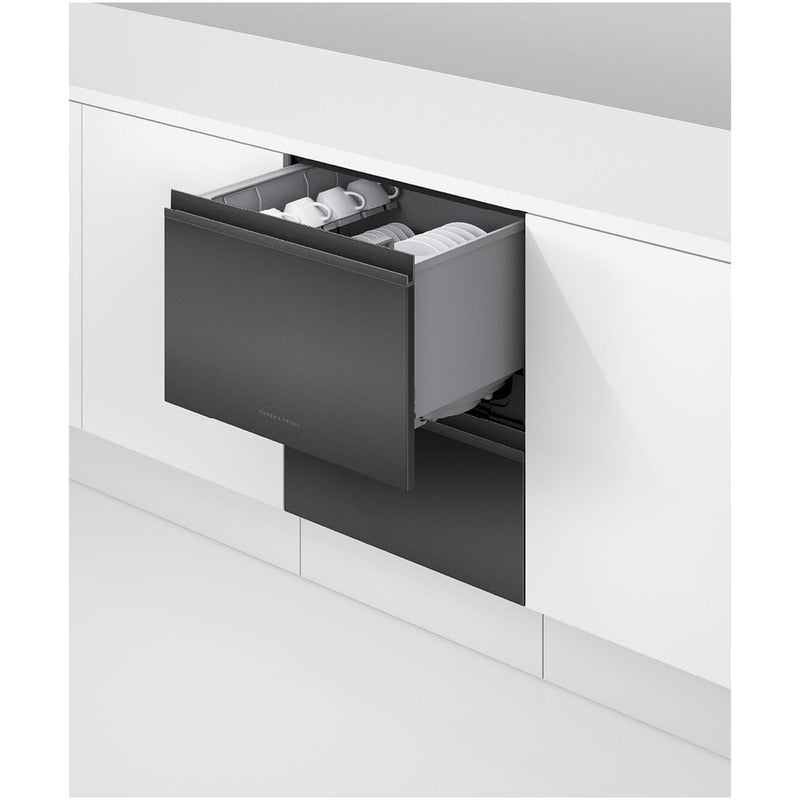 Fisher and Paykel DD60D4HNB9 Series 9 Integrated Double DishDrawer™ Dishwasher 12 Place Settings