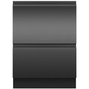 Fisher and Paykel DD60D4HNB9 Series 9 Integrated Double DishDrawer™ Dishwasher 12 Place Settings