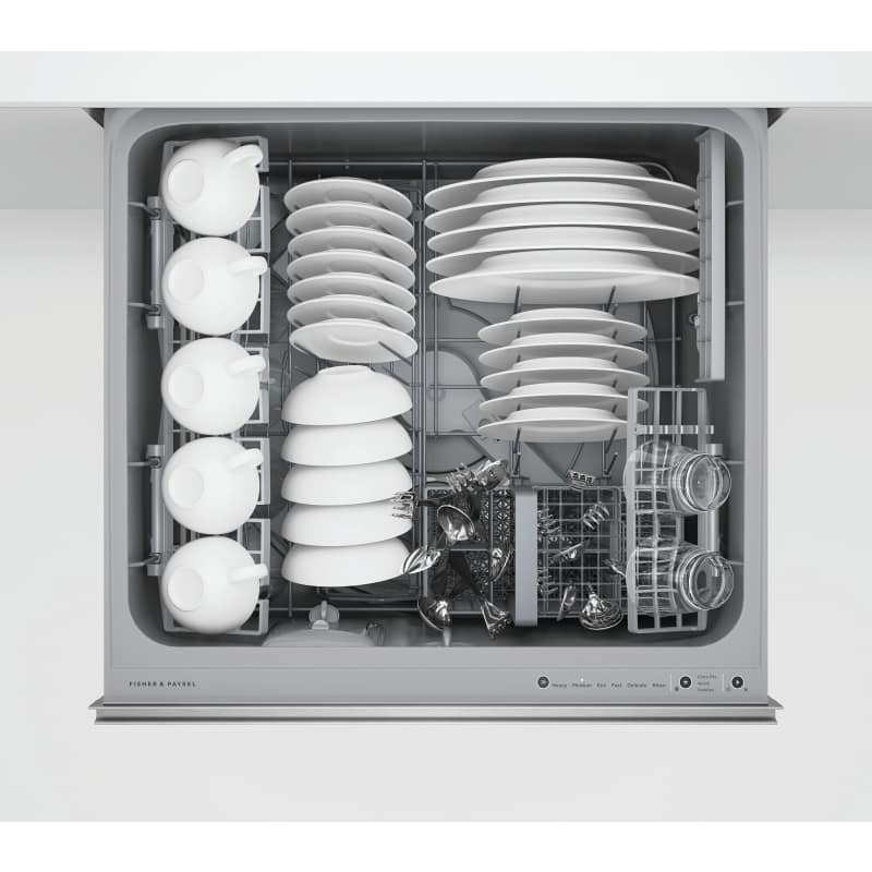Fisher and Paykel DD60D4HNX9 Series 9 Integrated Double DishDrawer™ Dishwasher 12 Place Settings