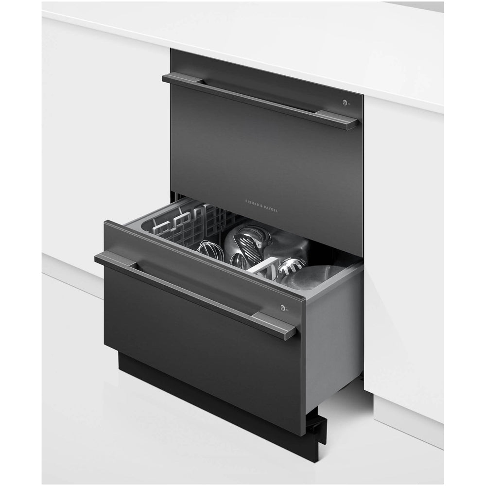 Fisher and Paykel DD60DDFHB9 Series 9 Integrated Double DishDrawer™ Dishwasher 12 Place Setting