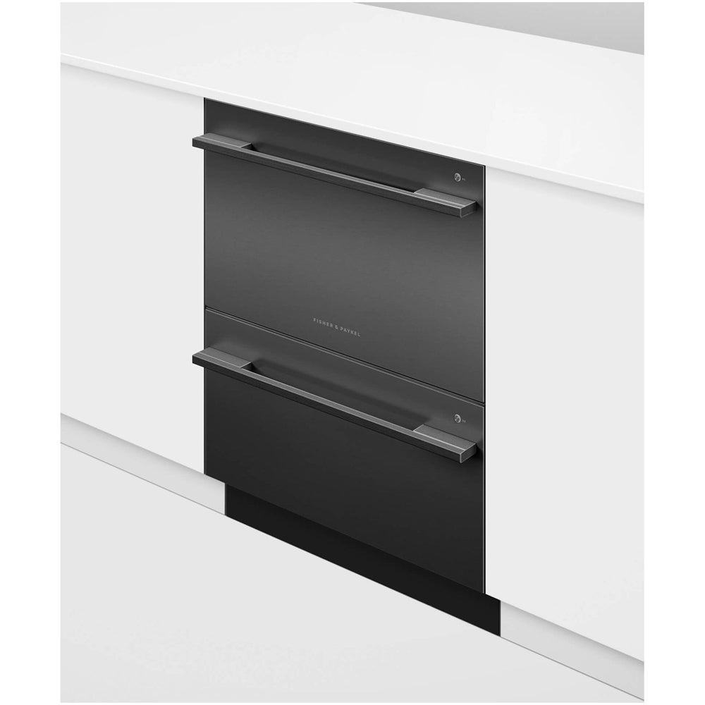 Fisher and Paykel DD60DDFHB9 Series 9 Integrated Double DishDrawer™ Dishwasher 12 Place Setting