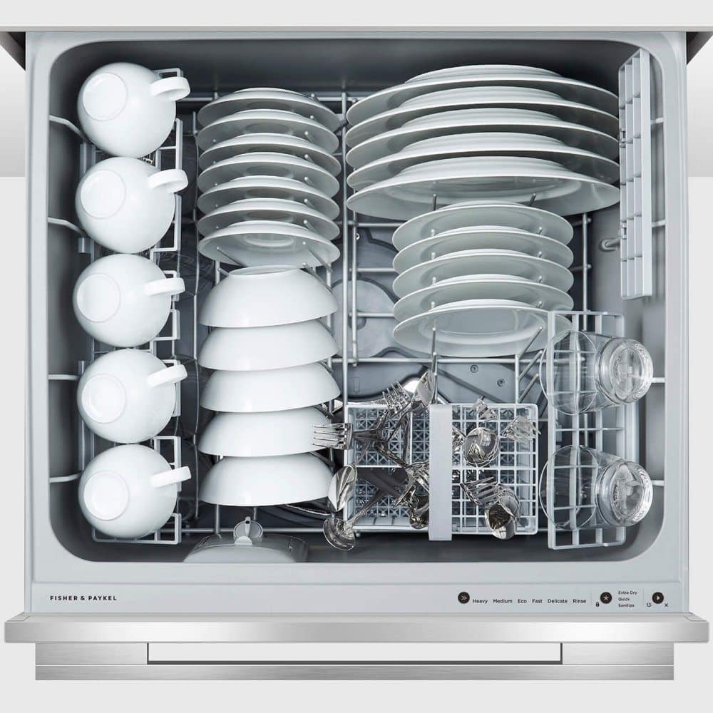 Fisher and Paykel DD60DDFHX9 Series 9 Integrated Double DishDrawer™ Dishwasher 12 Place Settings