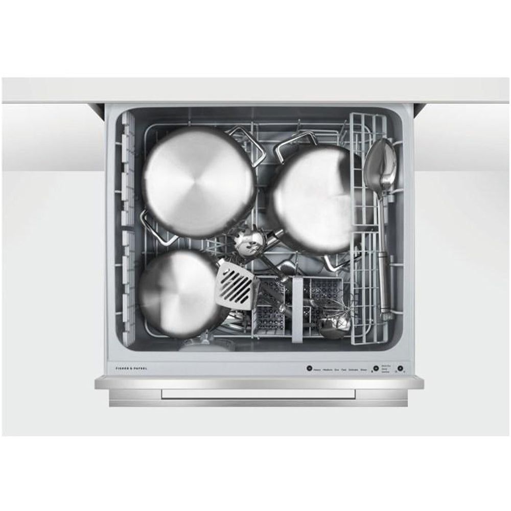 Fisher and Paykel DD60SDFHTX9 Series 9 Integrated Contemporary Single DishDrawer™ Dishwasher 6 Place Settings