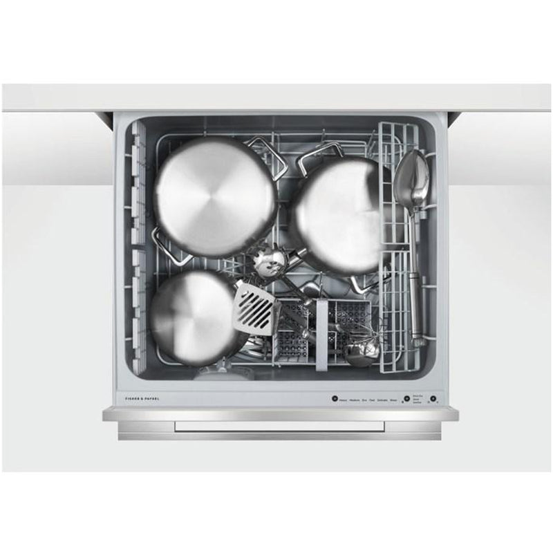 Fisher and Paykel DD60SDFHTX9 Series 9 Integrated Contemporary Single DishDrawer™ Dishwasher 6 Place Settings