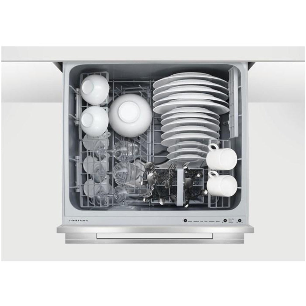 Fisher and Paykel DD60SDFHTX9 Series 9 Integrated Contemporary Single DishDrawer™ Dishwasher 6 Place Settings