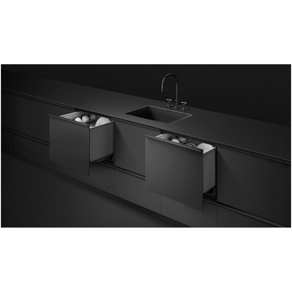 Fisher and Paykel DD60ST4HNB9 Series 9 Contemporary DishDrawer™ Dishwasher 6 Place Setting